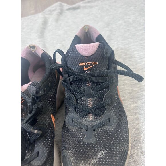 Nike Shoes Women's Size 10 Renew Running Sneakers Ankle Lace Up Black - Picture 3 of 9